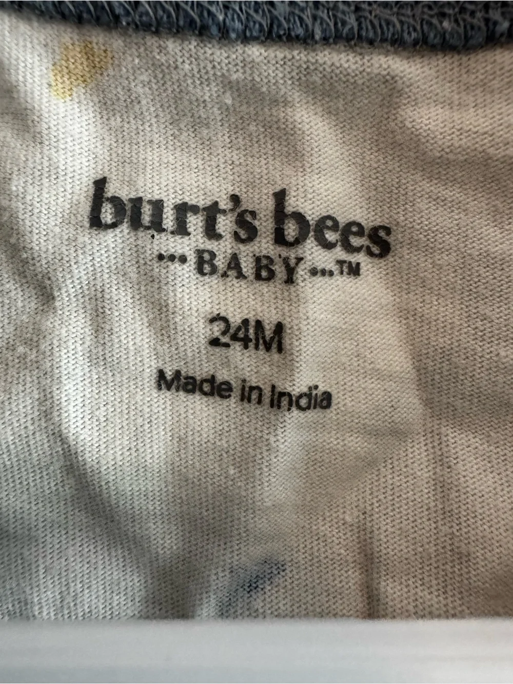 Burt's Bees Baby Long-Sleeve Onesies Animal Print 24 months